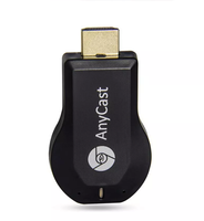 Lecteur multimédia sans fil Anycast M9 Plus d'origine, dongle d'affichage WiFi 5G pour ordinateur portable et téléviseur