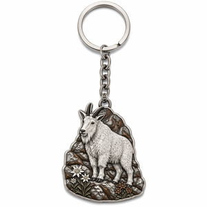 Portachiavi Personalizzato 3D in Rilievo con Fauna Selvatica, in Smalto, Premium, in Lega <span class=keywords><strong>di</strong></span> Zinco Argento Anticato, Lince e Lupo, Souvenir per Regalo e Collezione - Product Image 3
