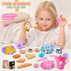 Juego <span class=keywords><strong>de</strong></span> Juguetes <span class=keywords><strong>de</strong></span> Cocina para Niños, Juego <span class=keywords><strong>de</strong></span> Imitación <span class=keywords><strong>de</strong></span> Té <span class=keywords><strong>de</strong></span> la Tarde, Juguetes <span class=keywords><strong>de</strong></span> Comida <span class=keywords><strong>de</strong></span> Postre para Niñas, Juguetes <span class=keywords><strong>de</strong></span> Comida para Niños - Product Image 4