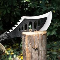 Lame haute résistance en plein air Mini hache Tomahawk Camping Bushcraft hache en bois coupe Multitool Viking haches de combat