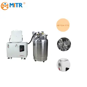 Mitr Phòng Thí Nghiệm Nhiệt Độ Thấp Nitơ Lỏng Đông Lạnh Mài Bóng Mill Với Tùy Chọn Kích Thước Jar Cho Vật Liệu Nhạy Cảm