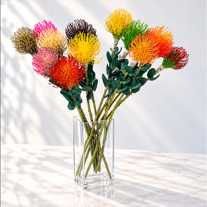 Fleur artificielle de protée coussin de fleurs en gros pour bouquets de mariée, décoration intérieure et arrangements floraux - Product Image 4