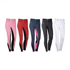 กางเกงขี่ม้าแบบเต็มตัวพร้อมแผ่นรองขา ป้องกันการกระแทก ทำจากซิลิโคนและไนลอน สำหรับผู้ใหญ่ ออกแบบโลโก้ได้ตามต้องการ พิมพ์สีได้ตามต้องการ ลดราคาพิเศษ - Product Image 1