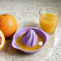 Handmatige citruspers, draagbare handpers voor fruit & groenten, geschikt voor sinaasappel, citroen, grapefruit, stapelbaar, keukenaccessoire.