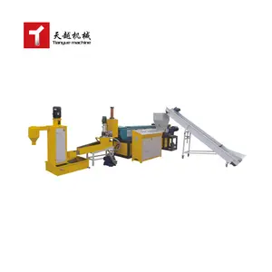 Tianyue Recycling Plastic Film Scrap Hdpe Film Machine Waste Pp Pe Recycle Plastic Granules Making Machine