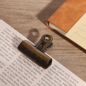 LM 25MM Bronze Non-Magnetic Binder Paper <strong>Clips</strong> <strong>Bull</strong> <strong>Dog</strong> <strong>Clip</strong> for Home Kitchen School Office Supplies - Product Image 6