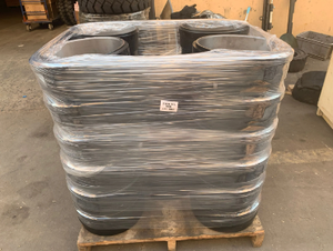 Venta al por mayor nuevo neumático de goma sólida de plástico con rodamiento de bolas Venta caliente 200*50-10 Piezas de montacargas para industrias minoristas - Product Image 6