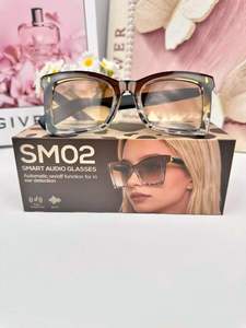 Nouvelles lunettes <span class=keywords><strong>de</strong></span> <span class=keywords><strong>soleil</strong></span> intelligentes SM02 anti-lumière bleue avec traduction en temps réel, contrôle tactile, étanchéité IP67, lecteur <span class=keywords><strong>de</strong></span> musique et commande vocale - Product Image 5