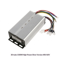 Contrôleur sans balais haute puissance 24-36 tubes 48-72V, contrôleur universel à onde sinusoïdale trois modes, sortie maximale 2200W pour applications électriques