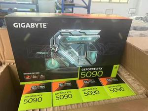 RTX 5090 Gaming Desktop Video <span class=keywords><strong>Card</strong></span> con 32GB GDDR7 Interfaz USB Fan Cooler Nuevo para aplicaciones de estaciones de trabajo - Product Image 4