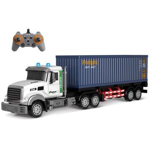 1:12 2.4G 9CH R/C Container Trailer With Light And Music - Product Image 2