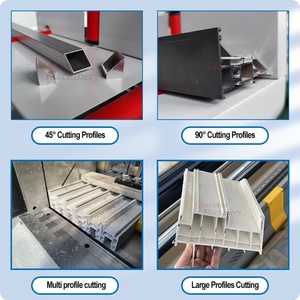 Machine de découpe de profilés vinyle pour fenêtres, 1 tête, équipement de fabrication de fenêtres en plastique - Product Image 5