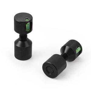 Pasador de Alineación de Brida de Doble Orificio de Aluminio 6061 de 1-1/8\" con Ranura, Pasadores de Enganche de Acero para Muelles con Nivel Incorporado - Product Image 3