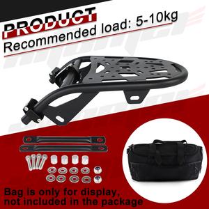 Waximoto compatible avec <span class=keywords><strong>Honda</strong></span> Ruckus 50 Zoomer 2003-2024, <span class=keywords><strong>porte</strong></span>-bagages arrière de rechange, support de sacoche, support de <span class=keywords><strong>top</strong></span> <span class=keywords><strong>case</strong></span> - Product Image 4