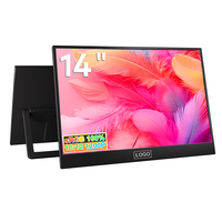 Moniteur portable Shenzhen E-tech S2 14 pouces SRGB 100% 1920*1200P pour extension d'écran d'ordinateur portable