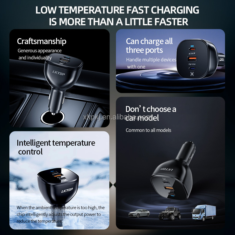 ORANGLES 130W Car Charger for DJI Drones Dedicated Port LKTOP Bahrain - detailed closeup view - illustrating benefits - Image 3 of 6 | created for all | Shop 130W Car Charger for DJI Drones Dedicated Port LKTOP Bahrain North Carolina | Free Shipping ORANGLES