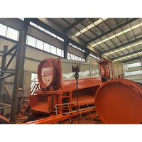 Tambour rotatif de lavage en or duveteux construit par le propriétaire avec essoreuse pour améliorer le rendement de l'extraction minérale des sables alluvionnaires