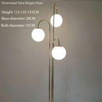 Nouvelle Lampe de Scène à Trois Têtes en Fer pour Décoration de Mariage, Lustre à Dix Têtes