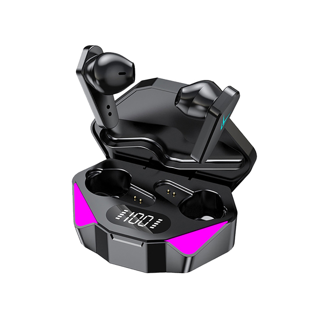 Air Pro2 Wireless Earbuds with LED Battery Indicator Type-C Connectors AAC Codecs App Control-for Travel and Sports