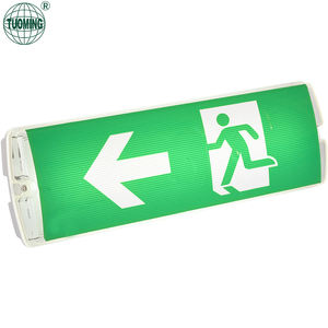 Luz de Emergencia LED Recargable de Pared con Señalización de <span class=keywords><strong>Salida</strong></span> de Emergencia IP65 AC 85-265V, Gran Venta en el Medio Oriente - Product Image 3