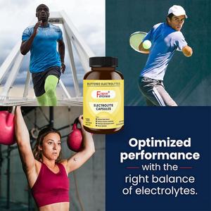 Capsules d'électrolytes premium avec vitamine D pour soutenir l'endurance, compléments sportifs pour adultes, capsules d'électrolytes - Product Image 4