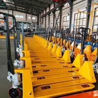 Chariot à palettes hydraulique SYNGE 3000 kg avec roues en PU, pompe AC et abaissement manuel lent
