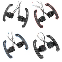 BAITONG Audi A3 8v Levier de vitesses au volant en fibre de carbone pour kits intérieurs RS3 Auto