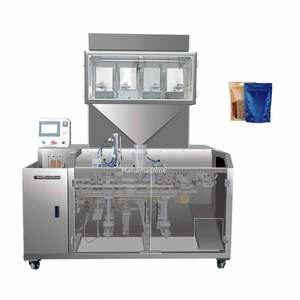 เครื่องบรรจุและบรรจุถุงซิปหมุนอัตโนมัติเครื่องแพ็คอาหารเมล็ดข้าวโพด - Product Image 1