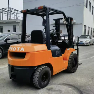 For <b>Used</b> Diesel Forklift 3 Ton 1220mm Fork Length TCM Japan Stacker <b>Pallet</b> Truck 6 Months Warranty - Product Image 1