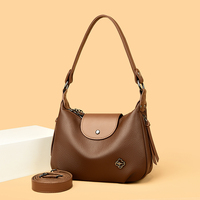 Sac à bandoulière pour femme, sac fourre-tout en cuir léger, sac à main à poignée supérieure, sacoche