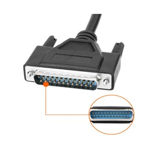 Cable OBD de 16 pines macho a DB25 macho, 28 AWG, con cubierta de PVC CMG resistente al fuego, blindaje trenzado, transmisión de datos y video, garantía de 12 meses - Product Image 4