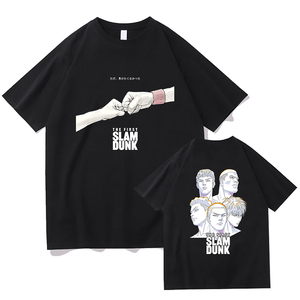 เสื้อยืดอะนิเมะ fitspi Sakuragi <span class=keywords><strong>hanamichi</strong></span> Kaede <span class=keywords><strong>Rukawa</strong></span> ขนาดใหญ่สไตล์ญี่ปุ่นแขนสั้นใช้ได้ทั้งชายและหญิง - Product Image 6