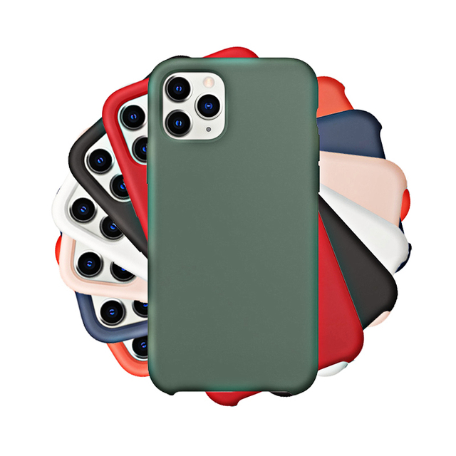 Custom  liquid silicone mobile phone case for iphone X/XR/XS/11 pro max phone cases protect