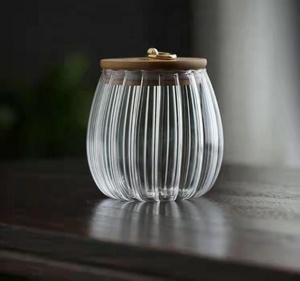 Ensemble de pots à épices en verre YOLOWE HOME de 300 ml, plateau en bambou, pots à condiments, cuillères, sucre, poivre, passe au lave-vaisselle, boîte en carton - Product Image 5