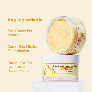 Crème 100% Naturelle Végane Anti-Vergetures <span class=keywords><strong>Post</strong></span>-<span class=keywords><strong>partum</strong></span> Soin de la Peau Maternité Élimination des Cicatrices Crème Raffermissante <span class=keywords><strong>Ventre</strong></span> Anti-Vergetures - Product Image 3