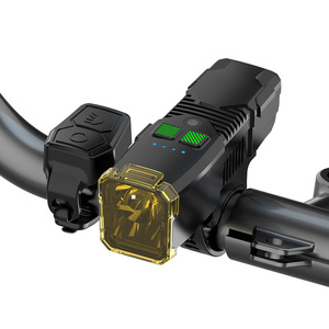 Phare LED pour vélo 11-17W, alimenté par batterie, éclairage de nuit pour vélos de montagne et de route - Product Image 1