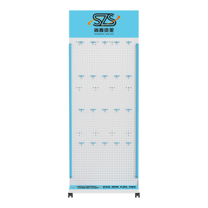 Giá trưng bày nhãn dán, Giá trưng bày bảng móng tay đa chức năng, kệ cửa hàng bán lẻ, với bánh xe xoay hỗ trợ tùy chỉnh - Product Image 4