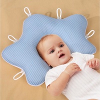Oreiller pour bébé en forme de pomme, super doux, portable, en coton/lin, anti-allergique, respectueux de la peau, amovible, motif animal amusant, vente chaude