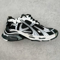 Chaussures de course de créateur de haute qualité, chaussures décontractées de luxe, style marche confortable, fermeture à lacets, respirantes, amorties, toutes saisons
