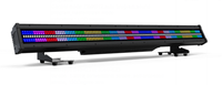 Projecteur mural stroboscopique RGBW extérieur IP65 300W LED Matrix avec contrôle DMX512 Température de couleur 2800-8500K Montage suspendu