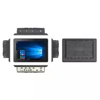 PC industriel tout-en-un avec petit écran tactile, processeur Intel I3/I5/I7, système d'exploitation Windows 7/8/10/Android, garantie 1 an
