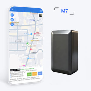 M7 4G 강력한 마그네틱 자동차 GPS 로케이터 방수 무선 충전 화물 추적 물류 관리를위한 3 년 대기 시간 - Product Image 1