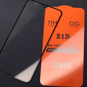 telefono movil de vidrio templado tempered <span class=keywords><strong>glass</strong></span> for iphone 13 12 11 Pro anti-scratch screen protector micas para celular - Product Image 2