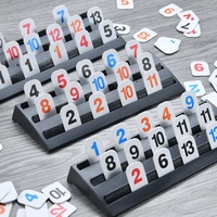 Table de Mahjong Éducative Intelligente Numérique en Plastique, Jeu de Puzzle pour Enfants, Jouets Cartes Joker, Marque HJM, Utilisation Intérieure