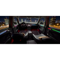 Kit d'éclairage d'ambiance intérieur pour voiture L 2017-2021, 17 lumières, édition Pluie d'étoiles, couleurs LED RGBIC, IP65