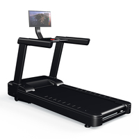 Equipo de Gimnasio Comercial de Alta Calidad para Entrenamiento Deportivo, Caminadora Eléctrica/Caminadora con Teclado/Caminadora LED