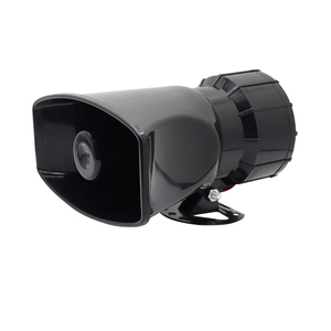 Sirène d'alarme pour voiture, moto, camion, pompiers, ambulance, amplificateur de haut-parleur à sept tons, 12 V, 100 W, 120-150 dB, bidirectionnelle - Product Image 3