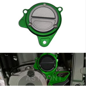 ฝาครอบมอเตอร์สตาร์ทซ้าย CNC สำหรับรถมอเตอร์ไซค์ Kawasaki KLX250 KLX <span class=keywords><strong>250</strong></span> <span class=keywords><strong>D</strong></span>-<span class=keywords><strong>Tracker</strong></span> ปี 1993 - 2016 94 95 96 97 98 99 10 11 12 13 14 15 - Product Image 2