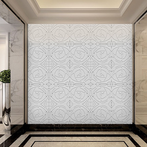 Manufacturer Custom Wholesale <b>Roses</b> Shape 3D PVC Wall Panel Sticker for Wall Decoration - Product Image 5
