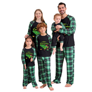 Pijamas Navideños a Juego con Diseño de Árbol de <span class=keywords><strong>Navidad</strong></span> y Papá Noel, Ropa para Perros, Bolsas, Conjuntos Familiares para Padres e Hijos - Product Image 2